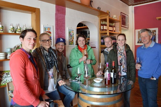 4 WINES TASTING in a Chianti Classico Farm (Visit/tour at the winery included) - The tasting room setup: calm tables, clear focus