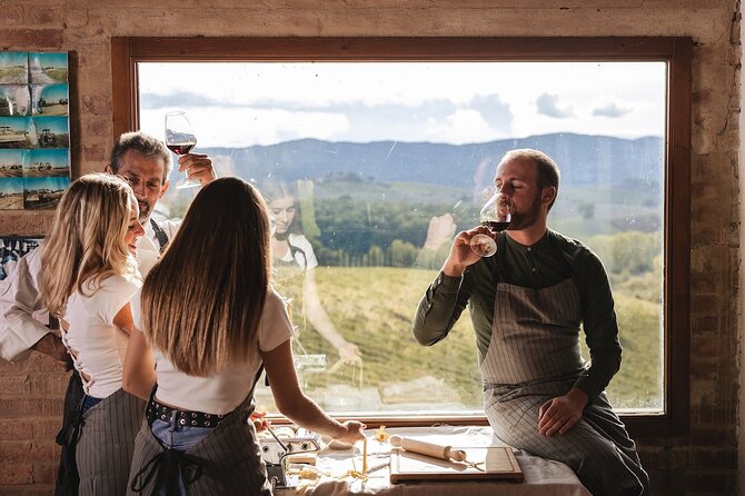 A Brunello Cooking Class with Vineyards View Winery - What You’ll Cook: Filled Pasta, Pici, and Tuscan Dessert