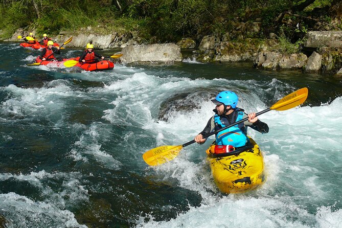 Adrenaline kayaking on the Lima and Serchio rivers in Bagni di Lucca - Quick hits before you hit the water