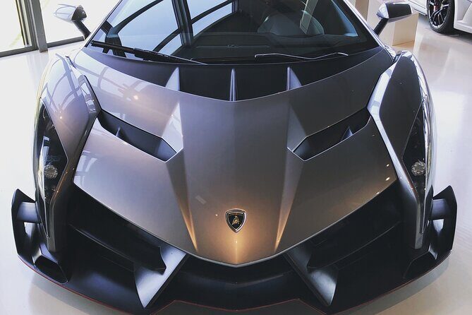 Antagonist Motors: Lamborghini, Ferrari, PaganiFactory, Lunch, Private transport - Stop 2: Pagani’s factory-style visit and the carbon fiber story (1.5 hours)
