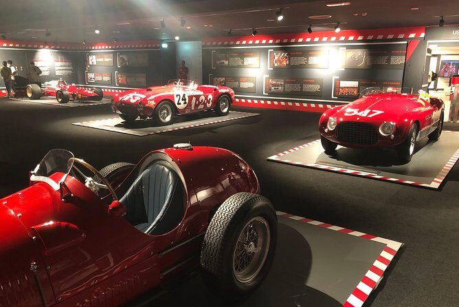 Antagonist Motors: Lamborghini, Ferrari, PaganiFactory, Lunch, Private transport - Stop 3: Ferrari Museum in Maranello, from Enzo’s office to modern supercars