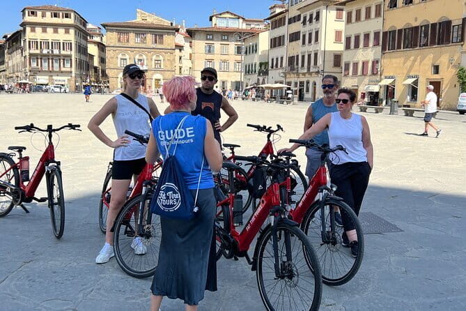 Best of Florence Electric Bike Tour - E-bikes, helmets, and headphones: the practical setup
