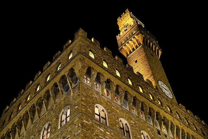 Best of Florence Tour by Night - Stop 1: Piazza Santa Croce and the Franciscan church from outside