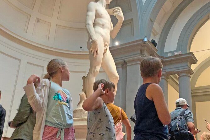 Best of Michelangelo in Florence Tour for Kids with Academy Gallery Fast Access - The guide team: art historian accuracy meets kid-level attention