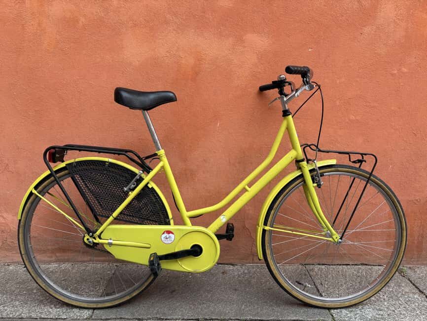 Bologna: Bike Rental - On-request upgrades: pick-up/drop-off, tailored tours, and a Bolognese packed lunch