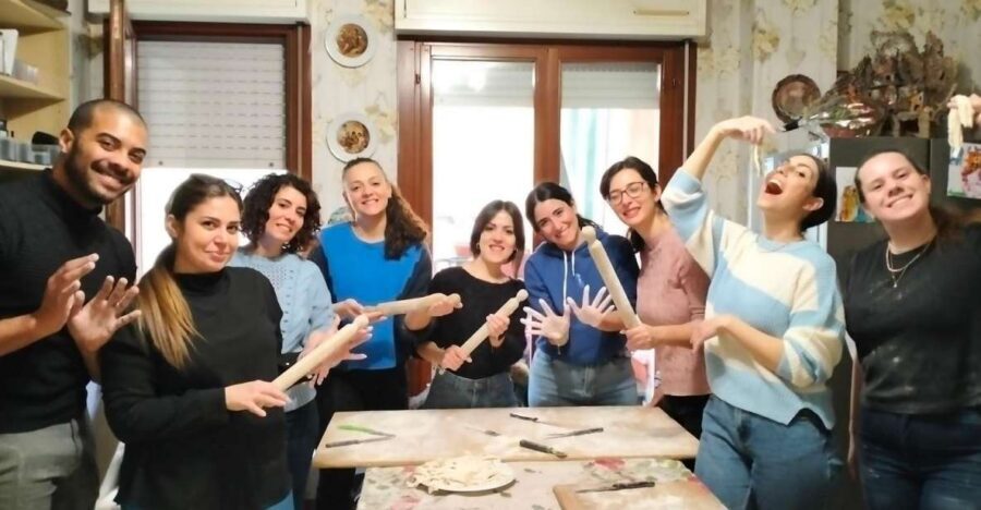 Bologna: Class dedicated to the pasta and tiramisu making - Lunch or Dinner With Wine, Water, and Coffee: Eating What You Made