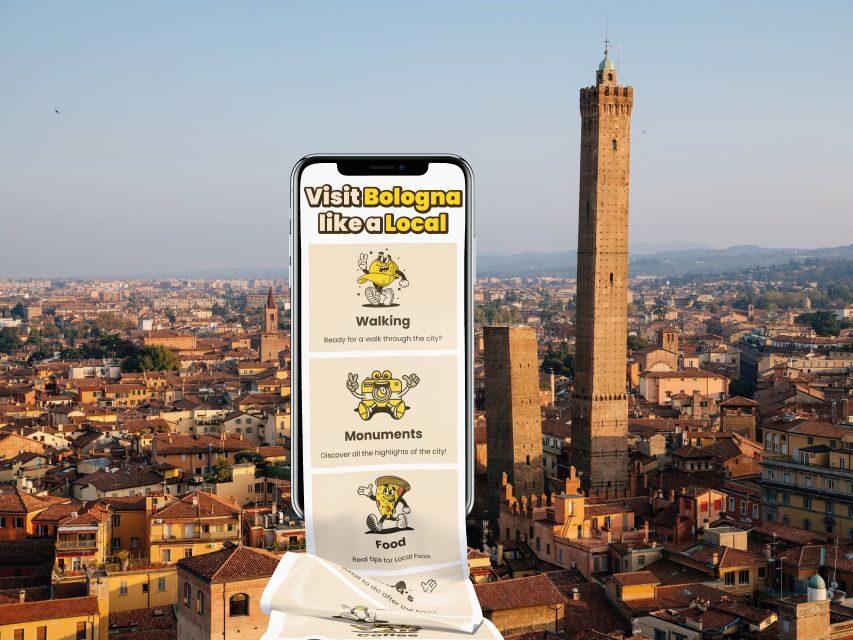 Bologna: Digital Guide made by a Local for your walking tour - How the local-made digital guide works in practice