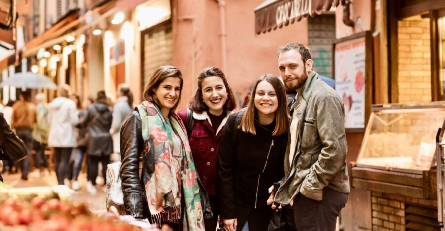 Bologna: Eat and Drink Like a Local Food Tour - The walking route: market to shops to aperitivo