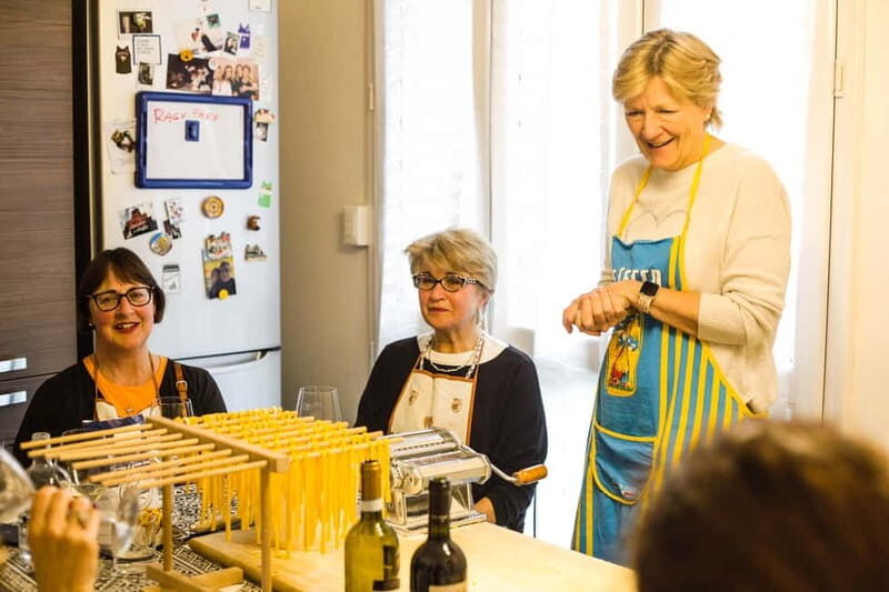 Bologna: In-Home Italian Pasta Making Workshop with Wine - Ragù and Tomato-Basil Sauce: Two Flavors of Emilia-Romagna