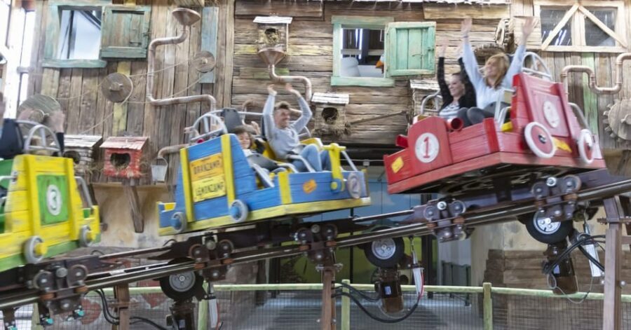 Bologna: Luna Farm Amusement Park Family Entry Ticket - Mascot time at Luna Farm: Penelope, Valentino, and the animal characters