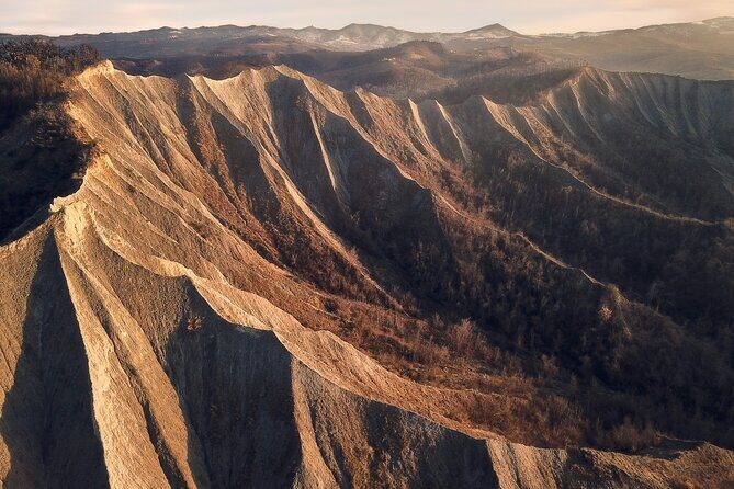 Bologna Surroundings Photo Tour: Rolling Hills and Ravines - The sunset finale over the badlands and hills