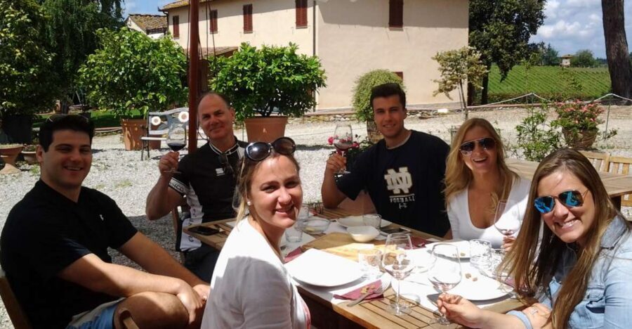 Chianti: 4 Wines +1 Oil Guided Tasting & Tour - The 4-wine tasting flight: IGT Tuscan, Chianti Classico, and Riserva