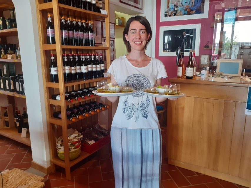 Chianti: 4 Wines +1 Oil Guided Tasting & Tour - Your olive oil tasting plus bruschetta pairing