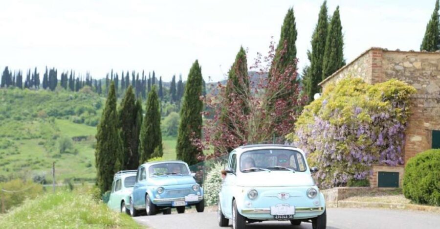 Chianti Countryside Full-Day Tour by Vintage Fiat 500 - Stop 2: Chianti hills drive with guided scenic timing