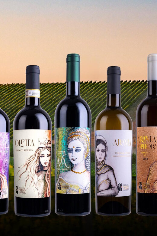 Chianti: Lunch with Wine Tasting at Poggio ai Laghi Winery - The tasting flight: spumante to Chianti to Supertuscan
