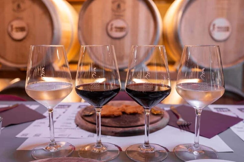 Chianti: Tasting of Wines, Oils & Vinegars Classic - The Wine Lineup: Spumantes, Chianti Riserva, and a Supertuscan Contrast