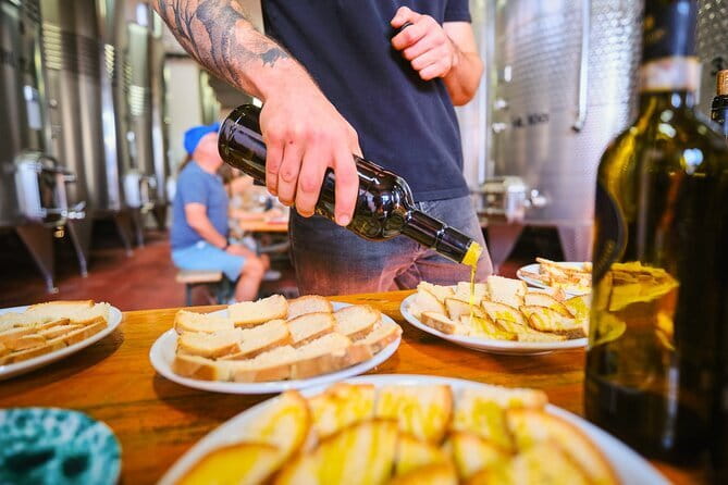 Chianti Vineyards Escape from Florence with Two Wine Tastings - Estate Stop One: Cellar Tour, Vineyards, and Your First Wine Flight
