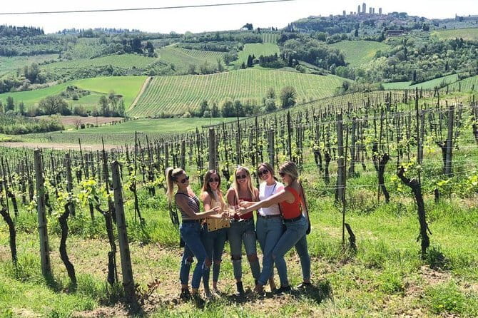 Chianti Wineries Tour with Tuscan Lunch and San Gimignano - Food, wine, and your own pacing