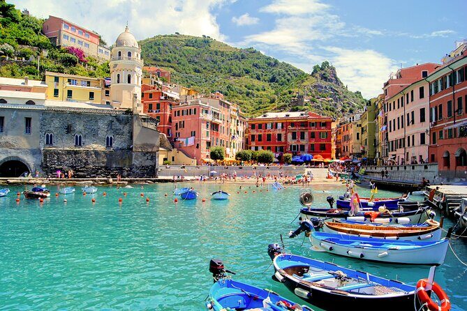 Cinque Terre and Pisa Tower Tour from Florence Semi Private - Riomaggiore: the cliff village start, then straight to the water