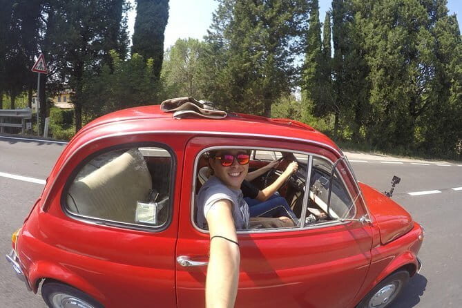 Classic Chianti Hills Fiat 500 Tour - Entering the Chianti hills from Scandicci, not downtown Florence