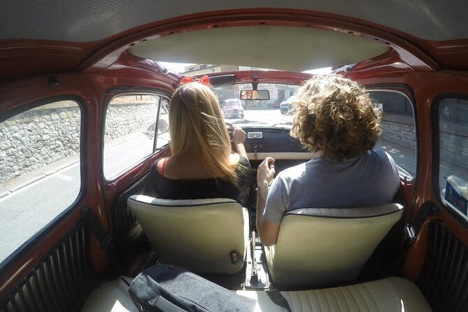 Classic Chianti Hills Fiat 500 Tour - Montegufoni stop: Tuscan views and classic architecture (30 minutes)