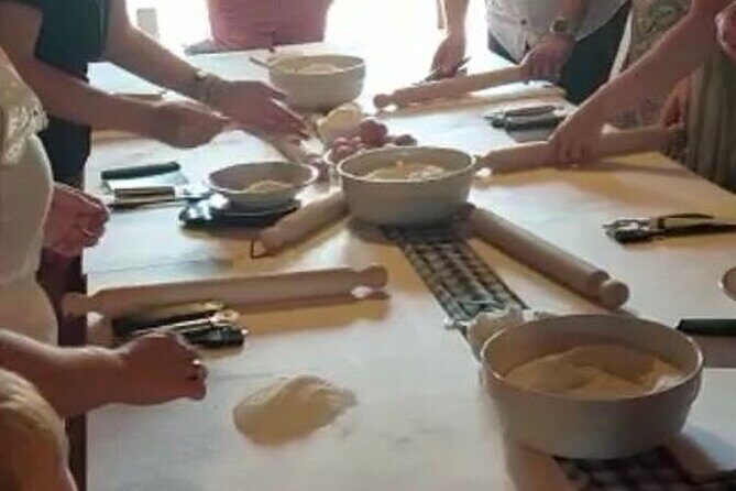 Colorful Pasta Tagliatelle and Ravioli Cooking Class near Arezzo - Rolling dough, cutting shapes, and building confidence