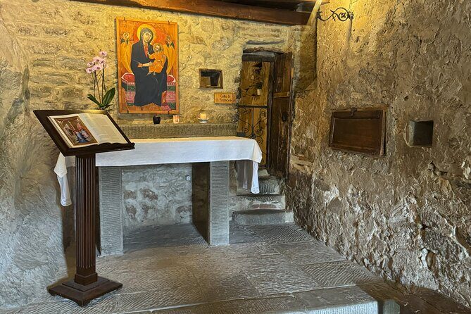 Cortona E-Bike Scenic Ride - Private Medieval Countryside tour - Eremo Le Celle: Saint Francis atmosphere and a quieter pace