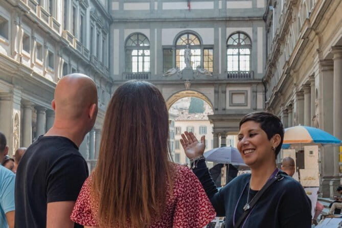 David and the highlights of Florence. - Mercato del Porcellino: a quick luck break