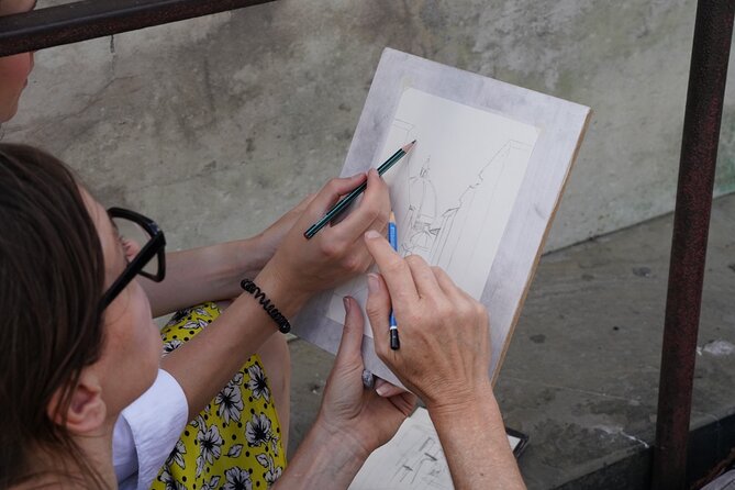 Drawing and Watercolor Workshop in the Heart of Florence - Small Group Size Means Better Feedback (Not Just More Chairs)
