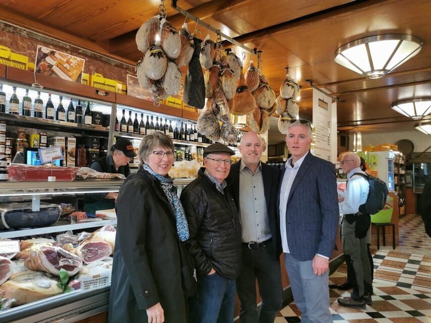 Emilia Romagna cheese tour - How the shops fit in: learning what’s behind the label