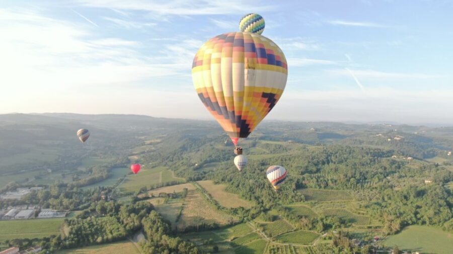 Exclusive Private Balloon Tour for 2 in Tuscany - Drone filming: a nice add-on, but expect variability