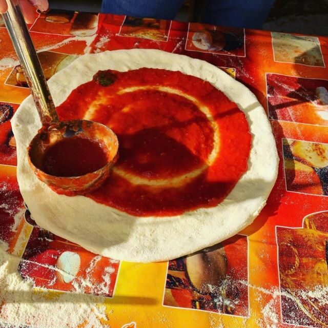 Family Cooking Class: Pizza and Tiramisù from Siena - Rolling up sleeves for authentic pizza dough and toppings