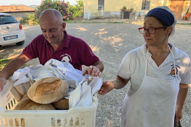 FARM STAY EXPERIENCE & DOZZA - Private Day Tour From Bologna - The lunch: 3 courses, wine, homemade pasta, and organic meat