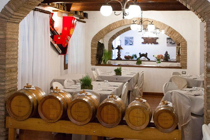 Ferrari Vip Tour Full Day Experience - 2 Test Drive Included - Lunch at Cavallino: Emilian comfort in Ferrari surroundings