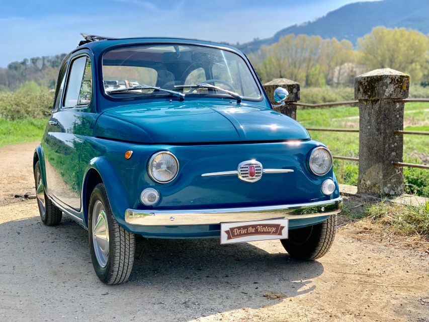 Fiat 500: Self-Tour in the Tuscan countryside - The Compitese olive oil road and the aqueduct of Nottolini
