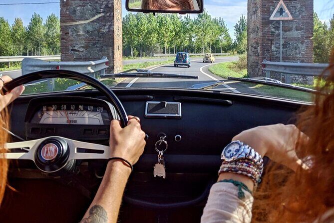 Fiat 500 Self-Tour: Visit the Tuscan Countryside in a Vintage Car - Gattaiola and Meati: the charm of navigating by a tiny church