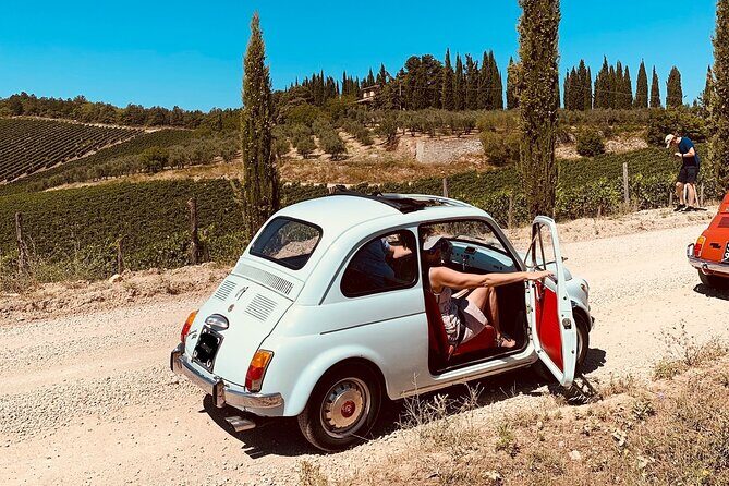 Fiat 500 Self-Tour: Visit the Tuscan Countryside in a Vintage Car - Lake of Massaciuccoli overlook: the big payoff over Versilia