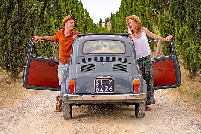 Fiat 500 Tour of the Chianti Roads from San Gimignano - Manual Fiat 500 driving: the fun part with a few rules