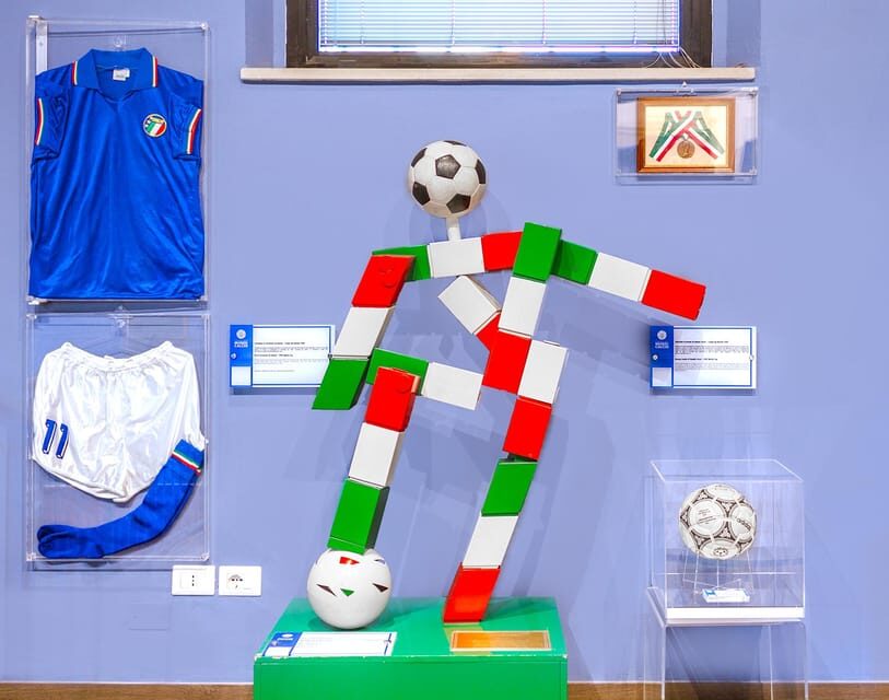 Firenze: Italian Football Museum - The museum flow: from 1898 to modern Italy