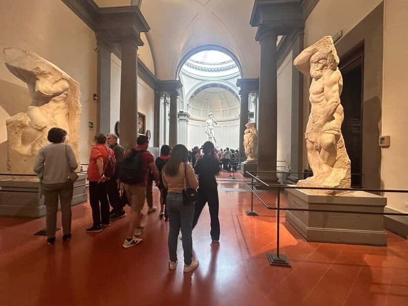 Florence: Accademia and David Entrance Ticket with a Host - Main Hall Focus: David and the Unfinished Works