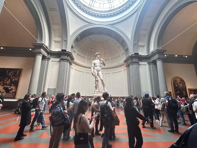 Florence: Accademia and David Entrance Ticket with a Host - Painting Galleries: Medieval and Renaissance Works With a Top-Floor Payoff