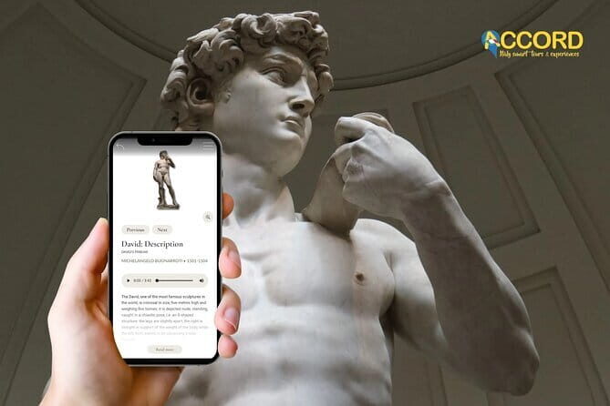 Florence Accademia Gallery Entry Ticket & Audio Guide App - Key points at a glance