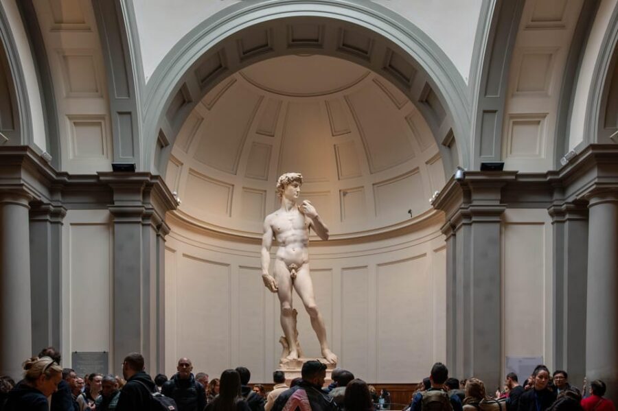 Florence: Accademia Ticket & Audio Guided Tour with Host - Inside the Accademia: David Photo Stop and the Main Highlights Circuit