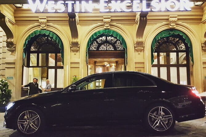 Florence Airport Hotel transfer private driver English speaking - Mercedes Van or Sedan: Comfort, Space, and Luggage Reality