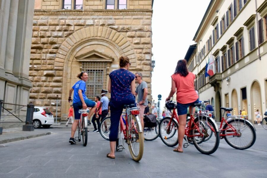 Florence at Night Bike Tour with Wine and Aperitivo Picnic - The Arno sunset ride you’ll remember: reflections from the river path