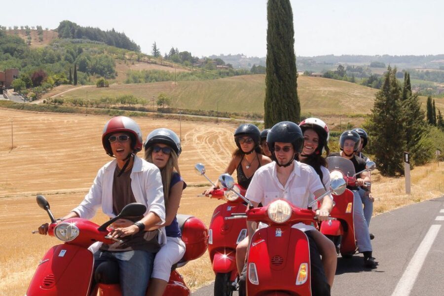 Florence/Badesse: Tuscany Group Vespa Tour with Wine Tasting - How this 4-hour Vespa tour works for your day