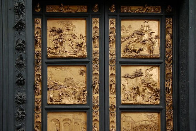 Florence Baptistery & Opera Museum Audioguided tour with guide - Baptistery of San Giovanni: mosaics, bronze doors, and why it feels sacred