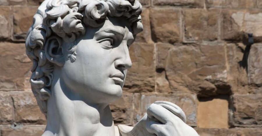 Florence: David & Uffizi Gallery Guided Tour for Small Group - Start at the Giotto statue: how you get oriented fast