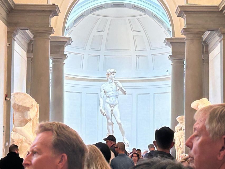 Florence: David's Accademia timed Ticket with Audio APP - Your First Stop: Michelangelo’s David, Up Close