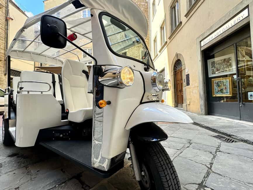 Florence: Eco Golf Car & e Tuk Tuk City Tour - Why an electric tuk tuk makes Florence feel doable in 60 minutes